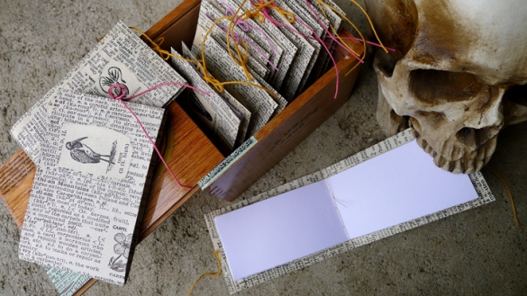 Handmade Books &amp; Upcycled Vintage Dictionary Bits